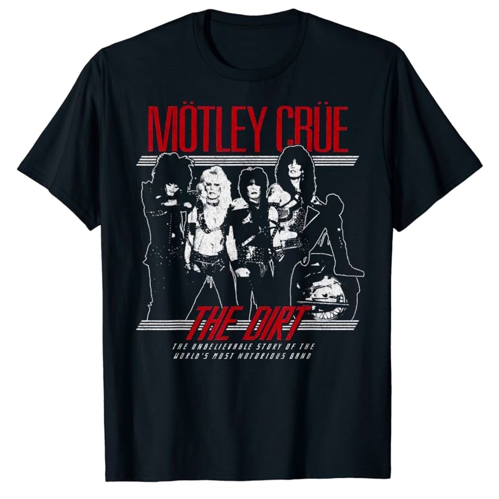 Motley Crue The Dirt Vintage Concert T-Shirt